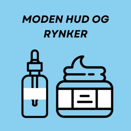 Moden hud og rynker