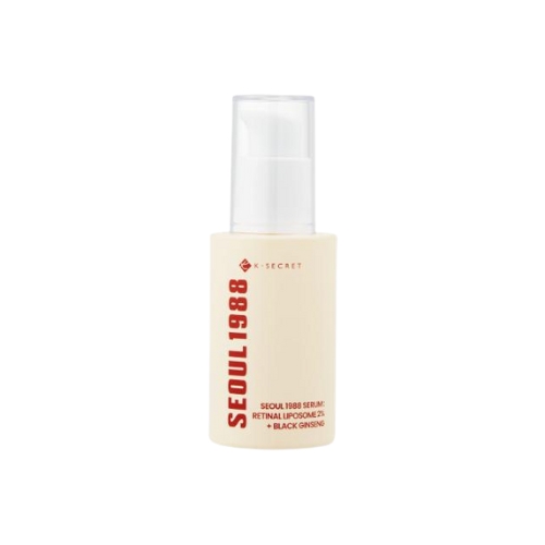 KSECRET SEOUL 1988 Serum: Retinal Liposome 2% + Black Ginseng