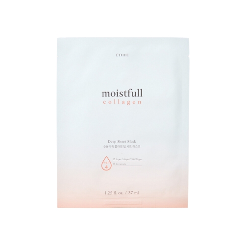 Etude Moistfull Collagen Deep Sheet Mask 1ea