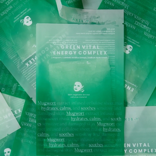 AXIS-Y Green Vital Energy Complex Sheet Mask 1ea