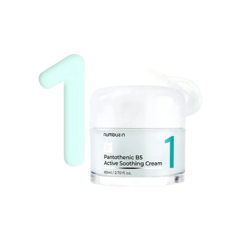 Numbuzin No.1 Pantothenic B5 Active Soothing Cream 80ml